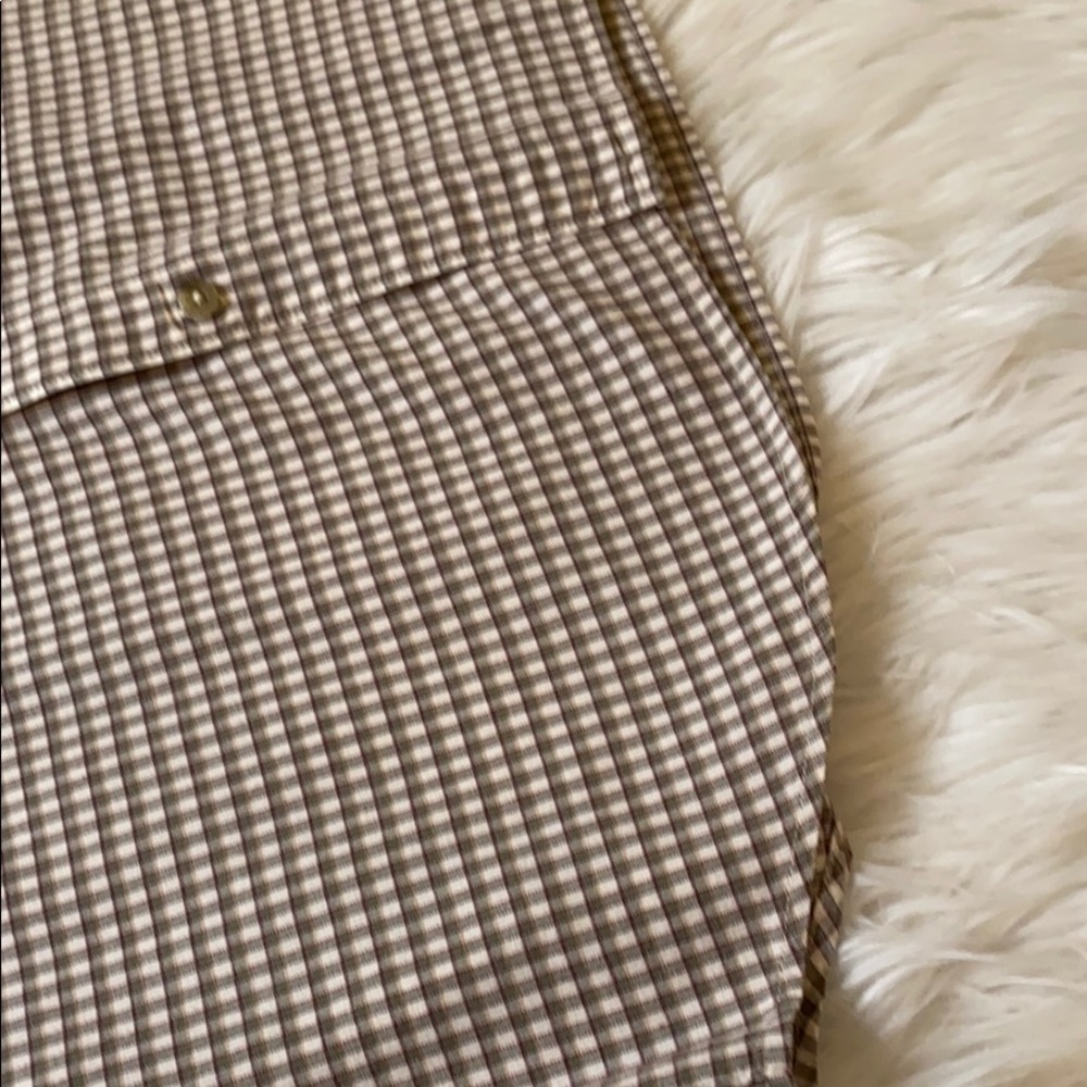 Columbia Short  Sleeved Button Down Shirt, plaid - Picture 3 of 9